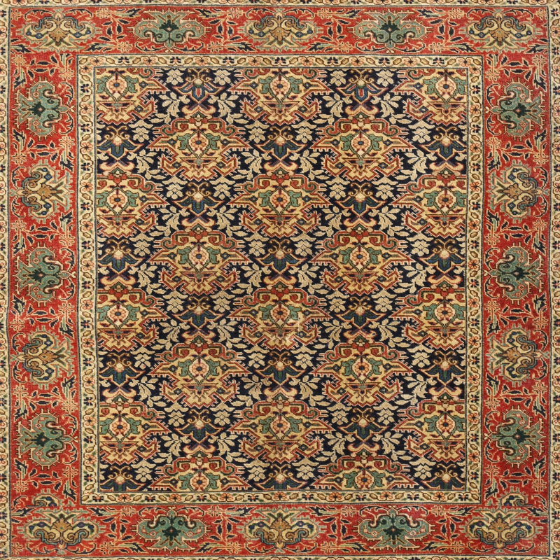 Oriental Indoor Rug, Square 7'