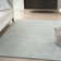 Tapis bleu clair Delmer Star