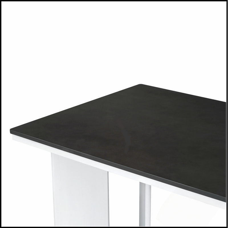 Ensemble de table de salle à manger moderne 7 pièces avec 6 chaises rembourrées, durable et élégant pour toute salle à manger