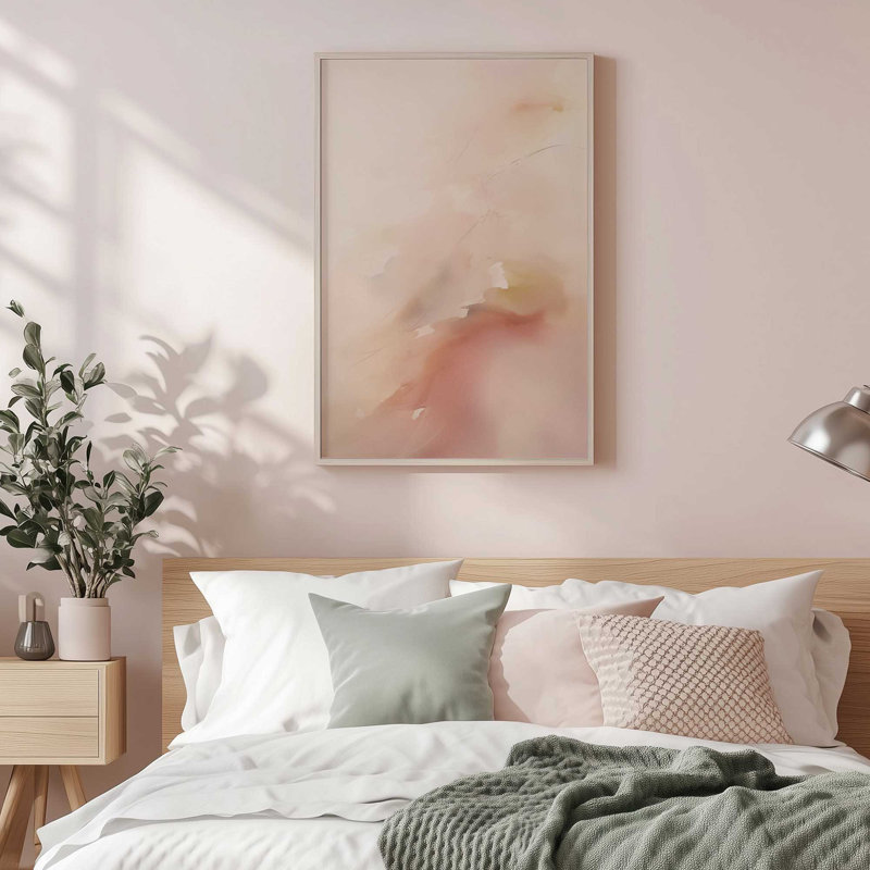 Pastel Paradise Delight I Print, Cadre doré poli, H 25,25 po x l 19,25 po
