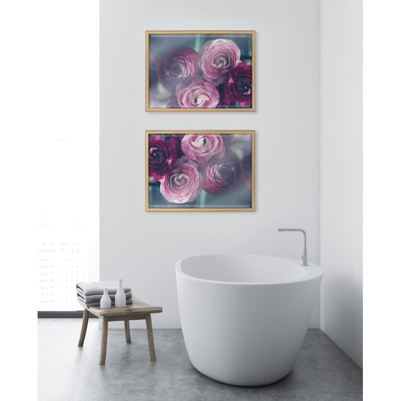 «Yours Trely» par Kristy Campbell, art mural en verre encadré, Naturel