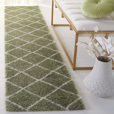 Tahoe Shag Performance Geometric Rug