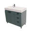 Meuble-lavabo simple 39,37 po avec comptoir en granite-179067915-179067913