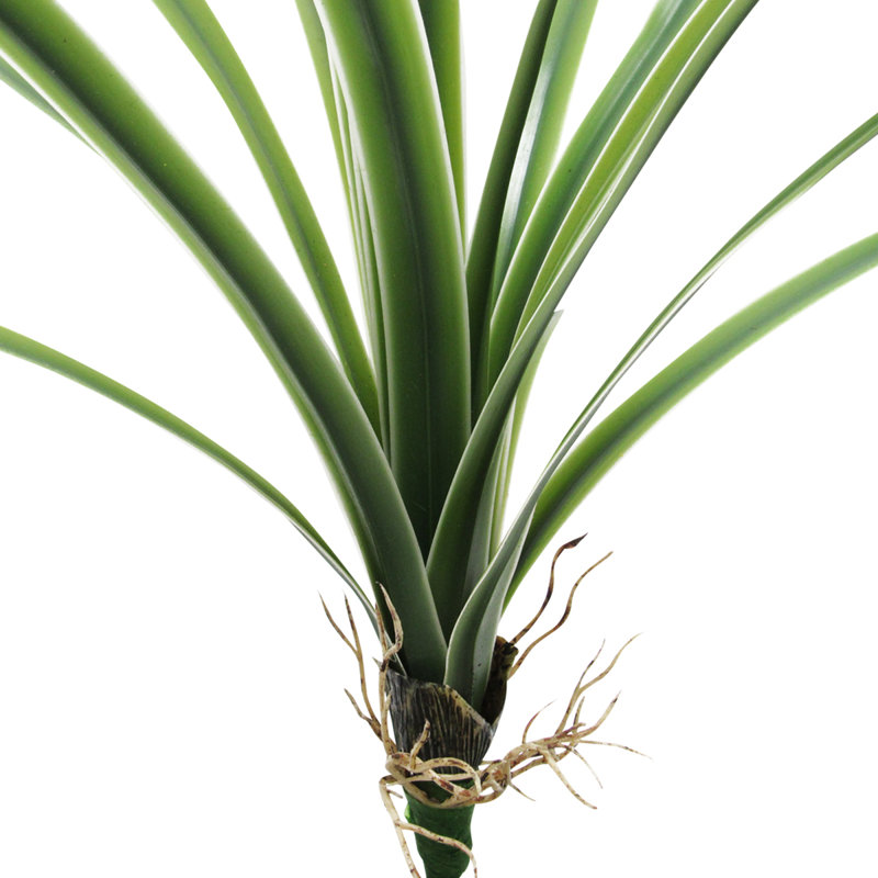 Plante orchidée 17,5 "Cymbidium artificielle, Naturel panaché
