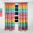 Geometric Pattern with Zigzags - Abstract Bohemian & Eclectic Blackout Curtain Single Panel-1500731858