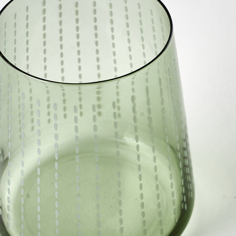 Verre pointillé