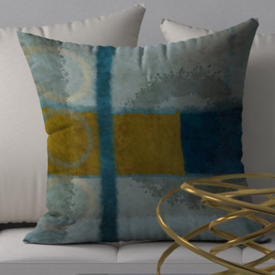 Housse de coussin carrée élégante