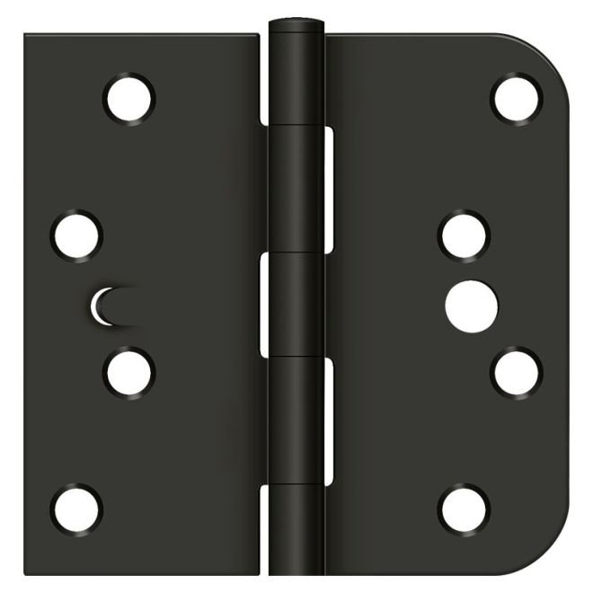 Charnière en bronze huilé 4 po x 4 po x 5/8 po Deltana S44058TT10B-RH, Bronze huilé