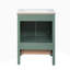 Meuble-lavabo de salle de bain avec lavabo en céramique et armoire Storae