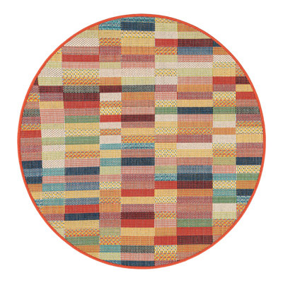 Striped Indoor / Outdoor Rug
