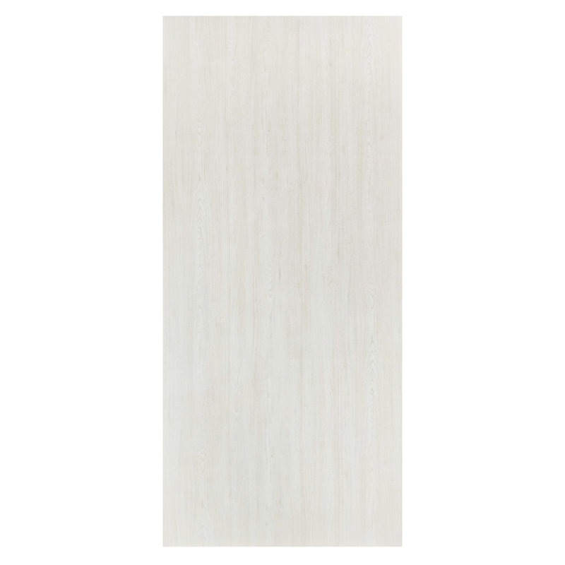 Dalle de porte intérieure blanche à texture creuse, 28 po x 80 po