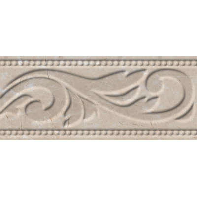 Delray 8'' x 3.5'' Glossy Ceramic Listello