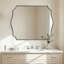 Miroir de salle de bain Anayalee Cadre en acier inoxydable-1544176048-1573127460
