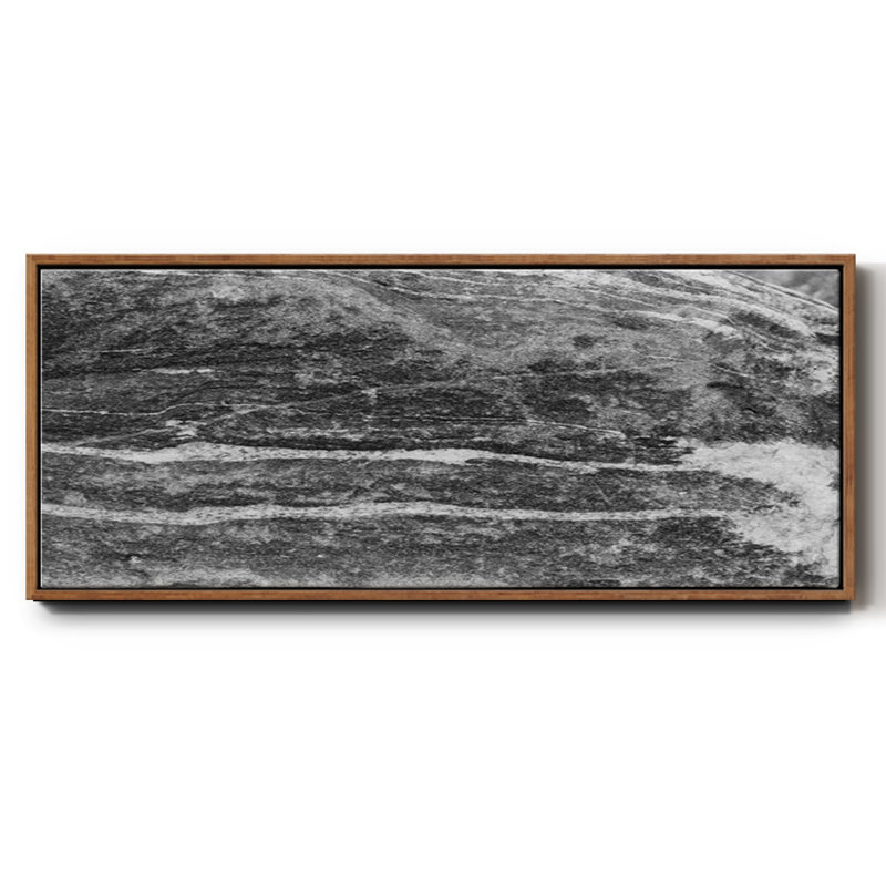 Found Textures X- Framed Canvas
