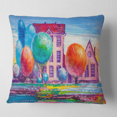 Housse et insert de coussin Daydream House in the Village