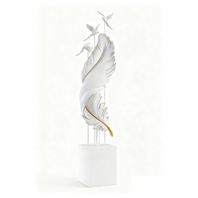 Modern Resin Finial+Decorative Object