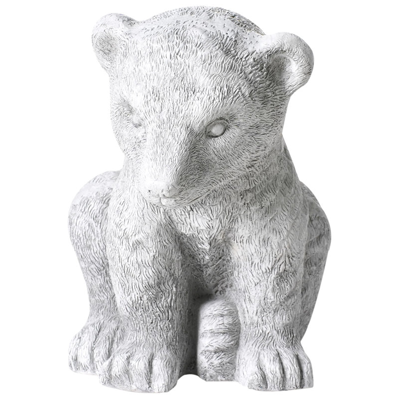 Water Resistant Fiberstone Clay Garden Statue