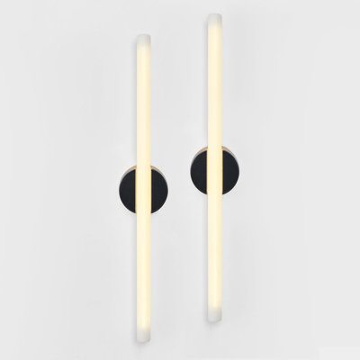 2 - Light Flush Mounted Sconce