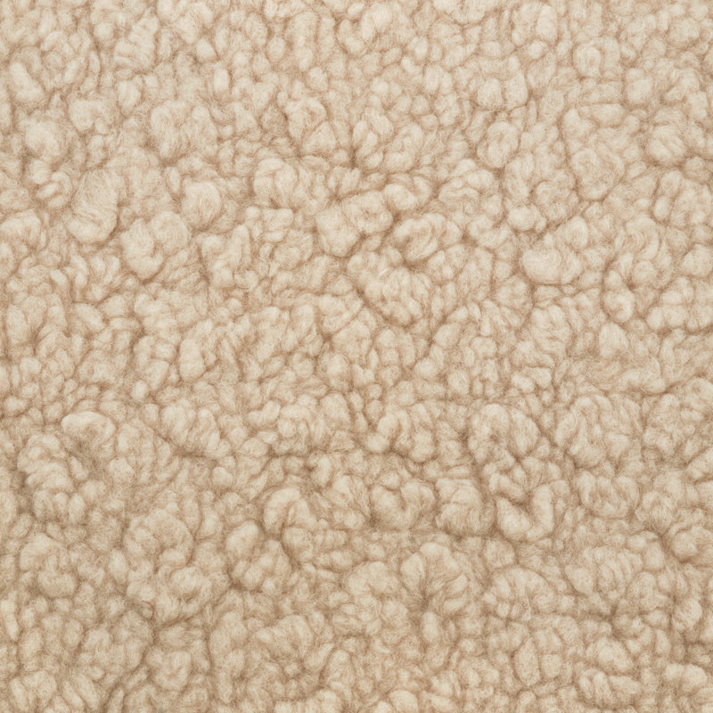 Cali Pillowback Swivel Glider, Beige Boucle/Black Base