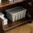 Solid wood household bookcase