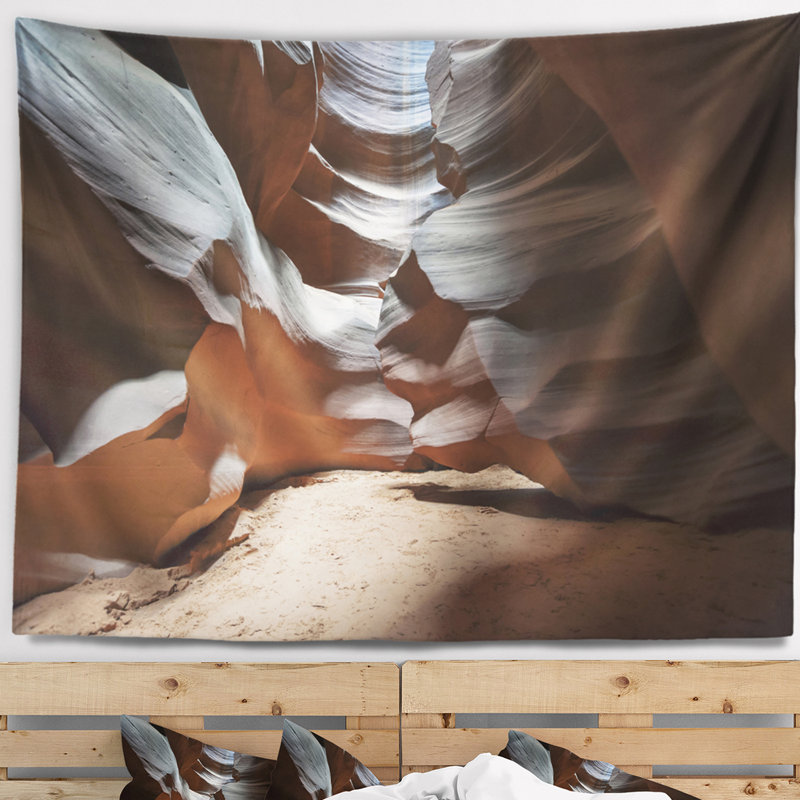 Tapisserie «Landscape Antelope Canyon» à l'intérieur, H 32 po x l 39 po