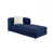Mélange de polyester bleu foncé