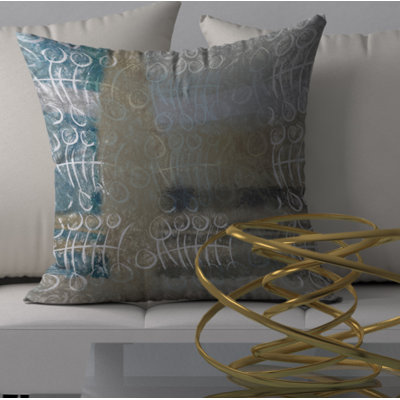 Sheer Fascinating Square Pillow Cover & Insert