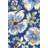 Blue Floral Flower Pattern Creative Modern Decorative Washable Rug-1059556498