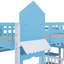 Lit superposé double de style château double-1593874550-1593874547