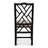 Brighton Fabric Cross Back Side Chair-123293558