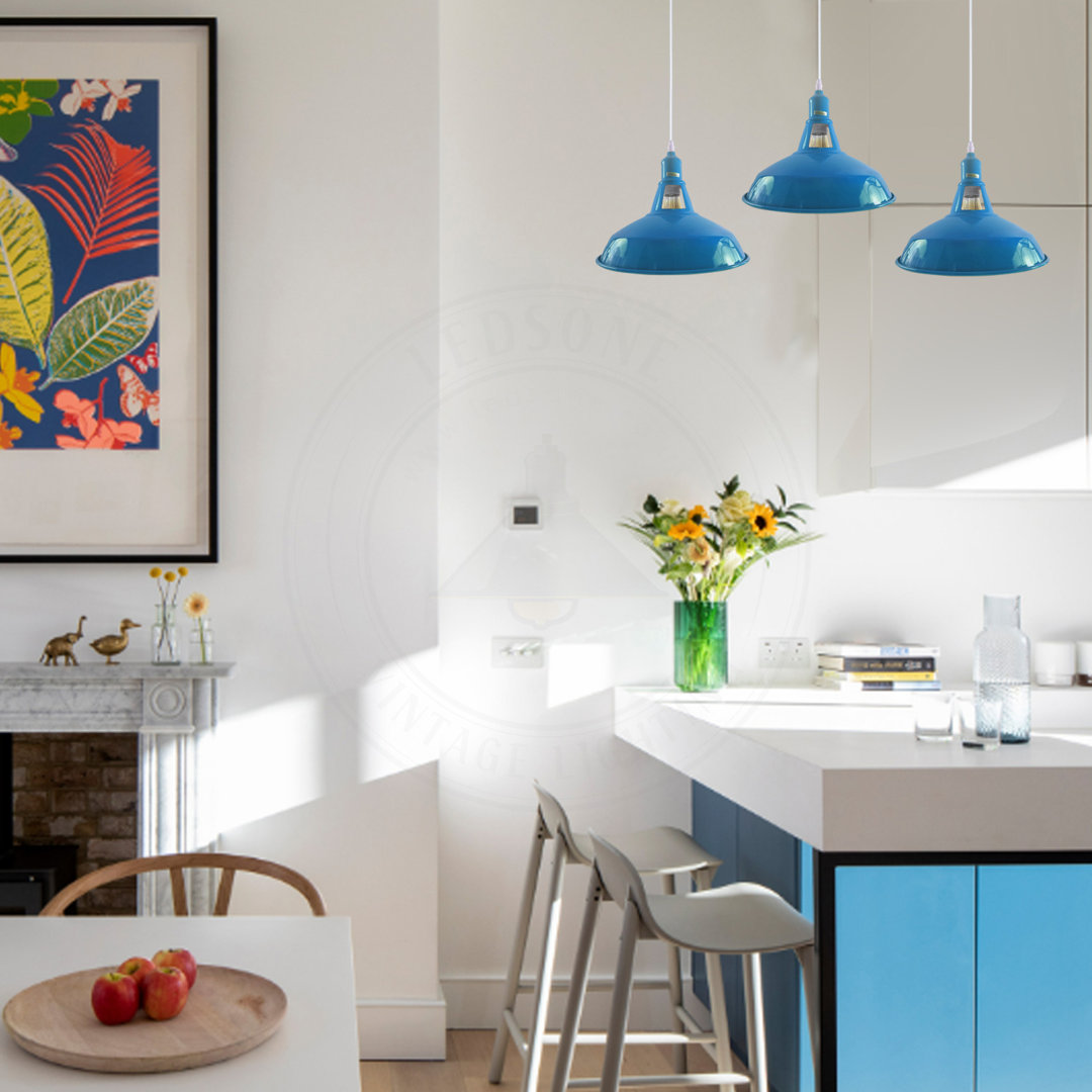 3 - Light Silver Kitchen Island Pendant