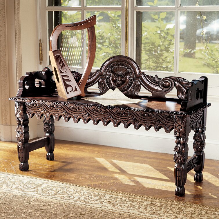 Lord Fitzsimmons Solid Wood Bench