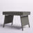 Aviraj Rectangular Wicker/Rattan Outdoor Folding Side Table-621777562