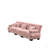 3-Seater Sectional Sofa Modular Deep Seat Sofa Couch , Chenille Sofa Soft Comfy Upholstered Furniture For Living Room, Apartment, Studio, Office,Chenille-143036179