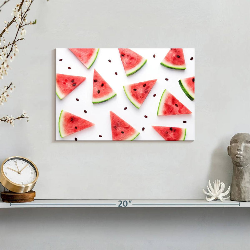 Yarlin Watermelon Party, 8" H x 12" W