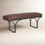 Banc en cuir véritable Magnolia-1533626456