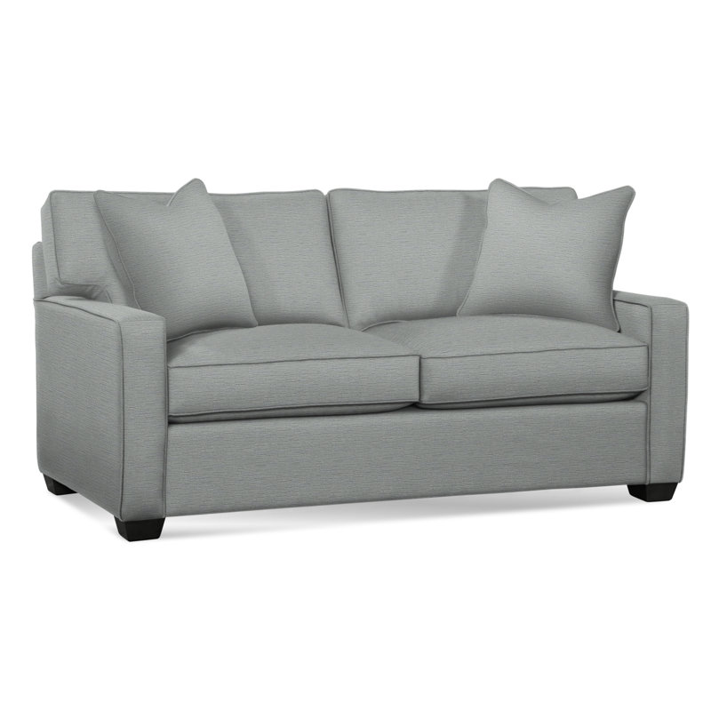 Gramercy Park Sofa, Beige Performance Fabric; 0851-73, Black