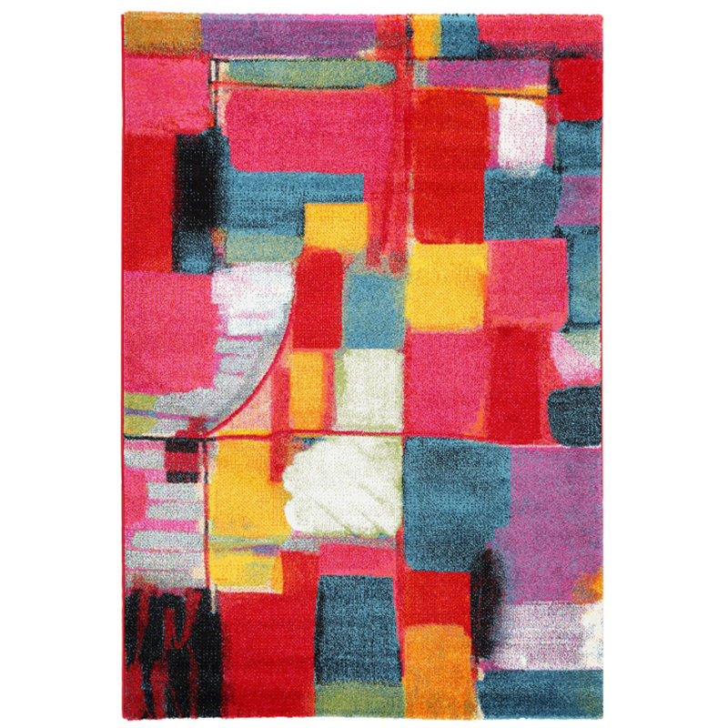 Rectangle Abstract Area Rug, Rectangle 200 x 290cm