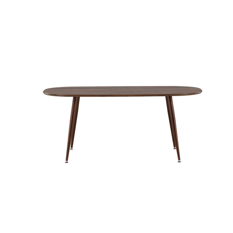 McKnightstown Oval Metal Base Dining Table