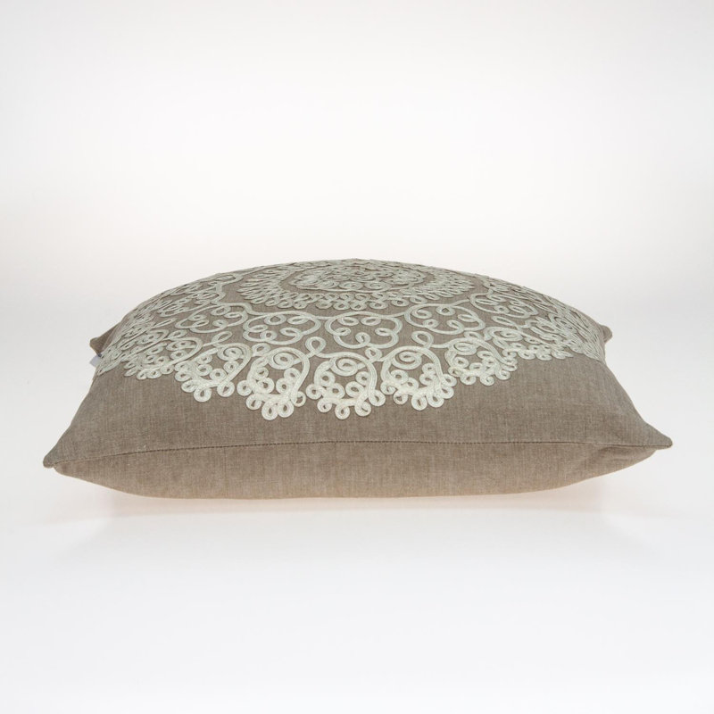 Arlene Tan Throw Pillow, Poly