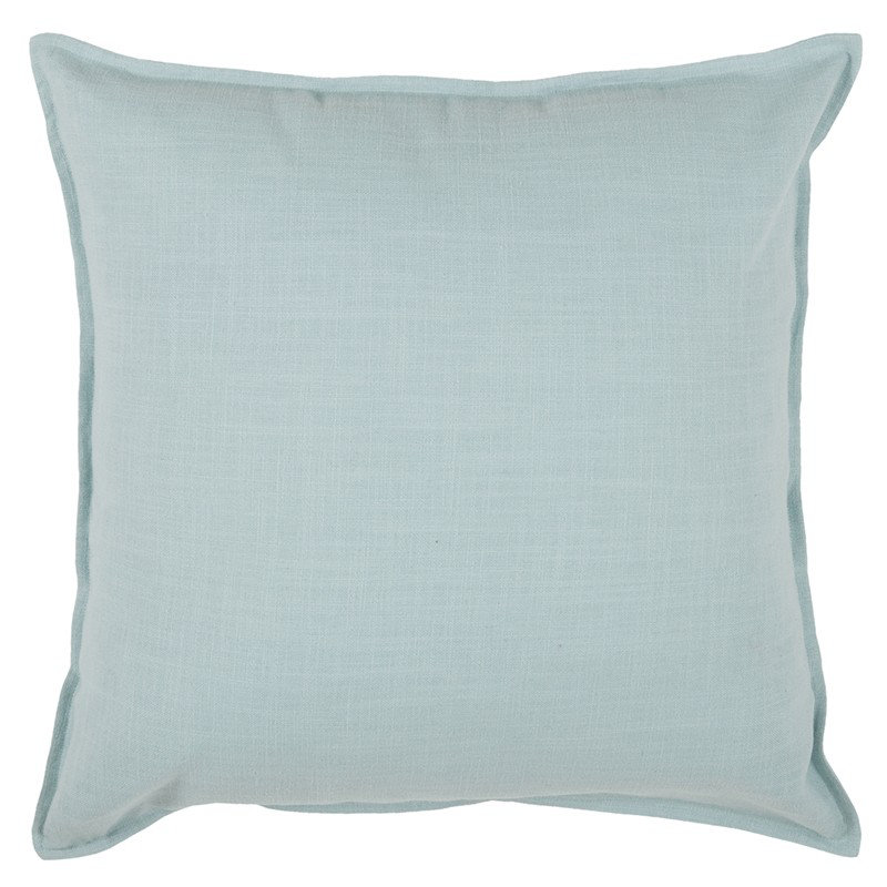 Coussin décoratif en coton, Turquoise clair