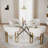 Boucle Barrel Dining Side Chairs With Arms-429762947-429762950