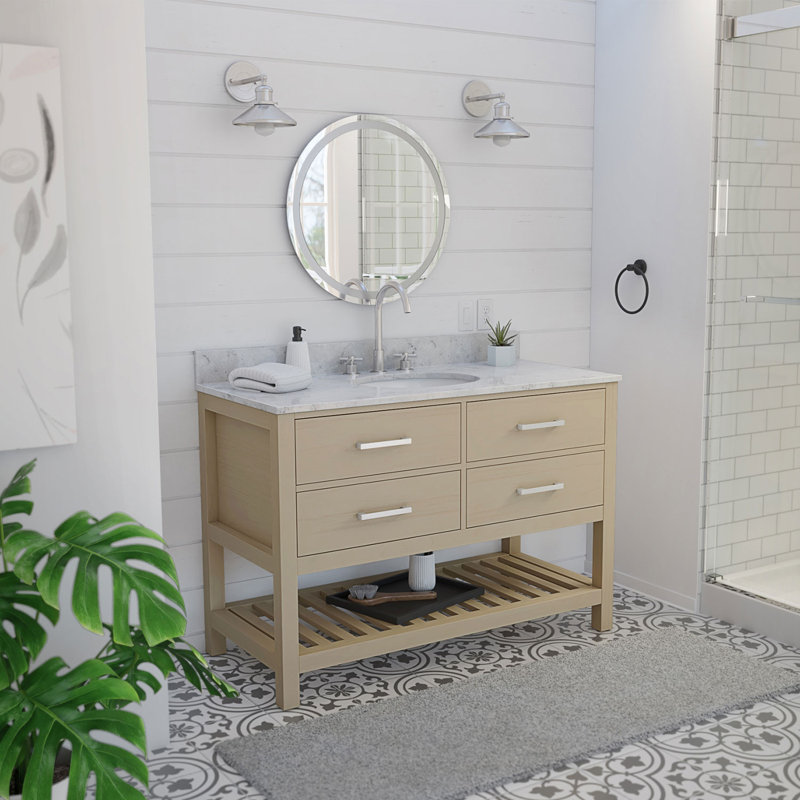 48" Single Bathroom Vanity Set, Light Sage