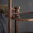 Coat Rack Trapezoid Side Hooks Wicker Basket
