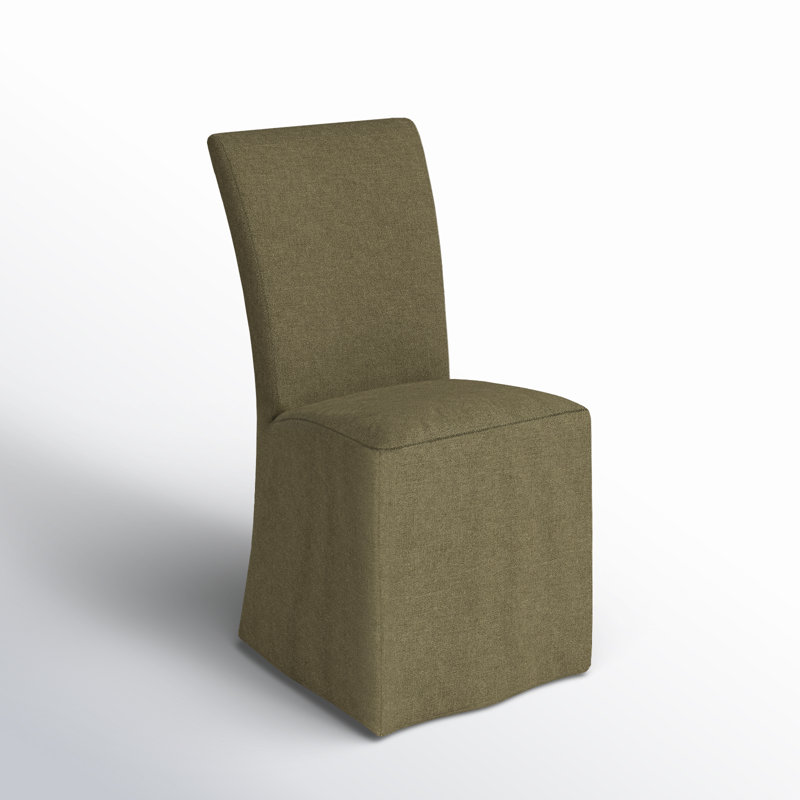 Vista Upholstered Dining Chair, Broadway Olive