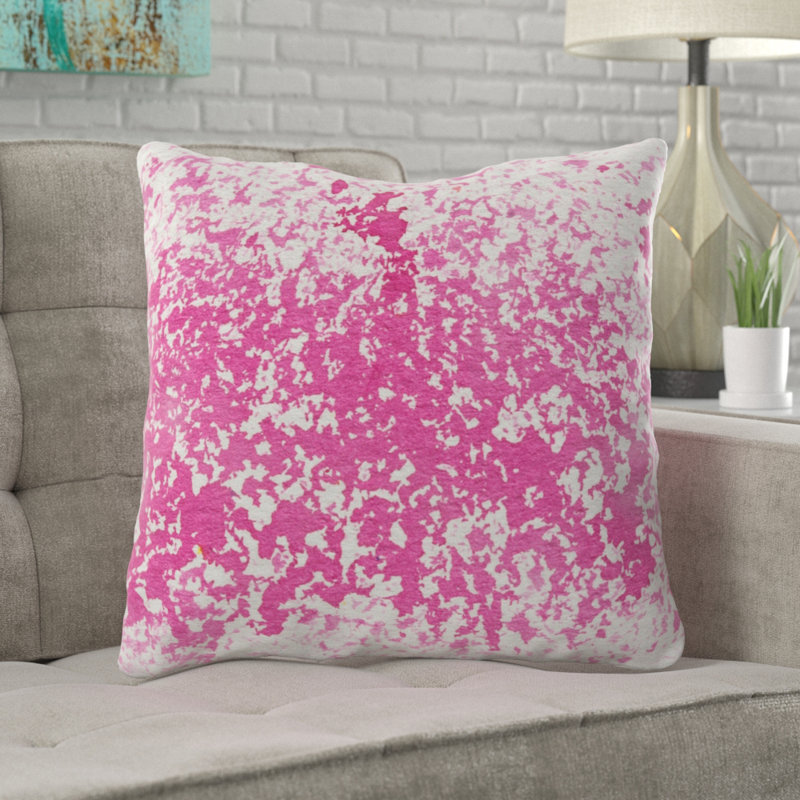 Coussin watercolour Hiltonia, Microsuède, Intérieur