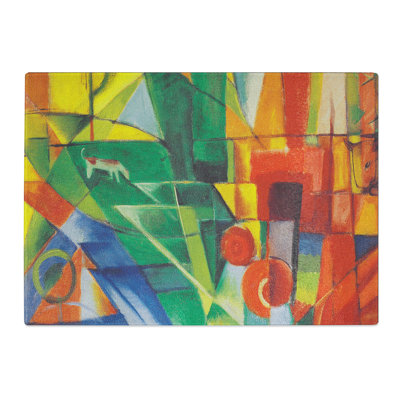 Landscape with Animals by Franz Marc Chopping Board