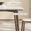 Rectangular modern simple solid wood table-116647548