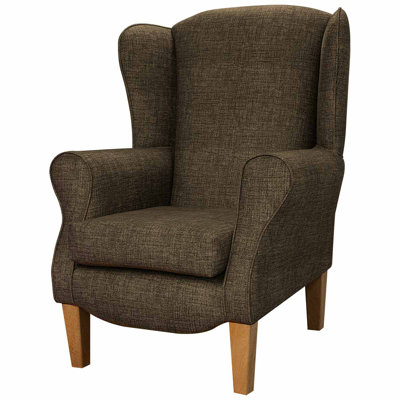 81cm Wide Tufted Wingback Chair