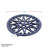 Metal Round 1 Piece Trivet-886927661
